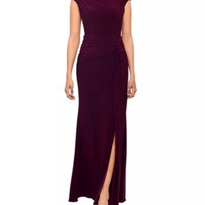 Ruched Twist Gown by AQUA Bloomingdale’s